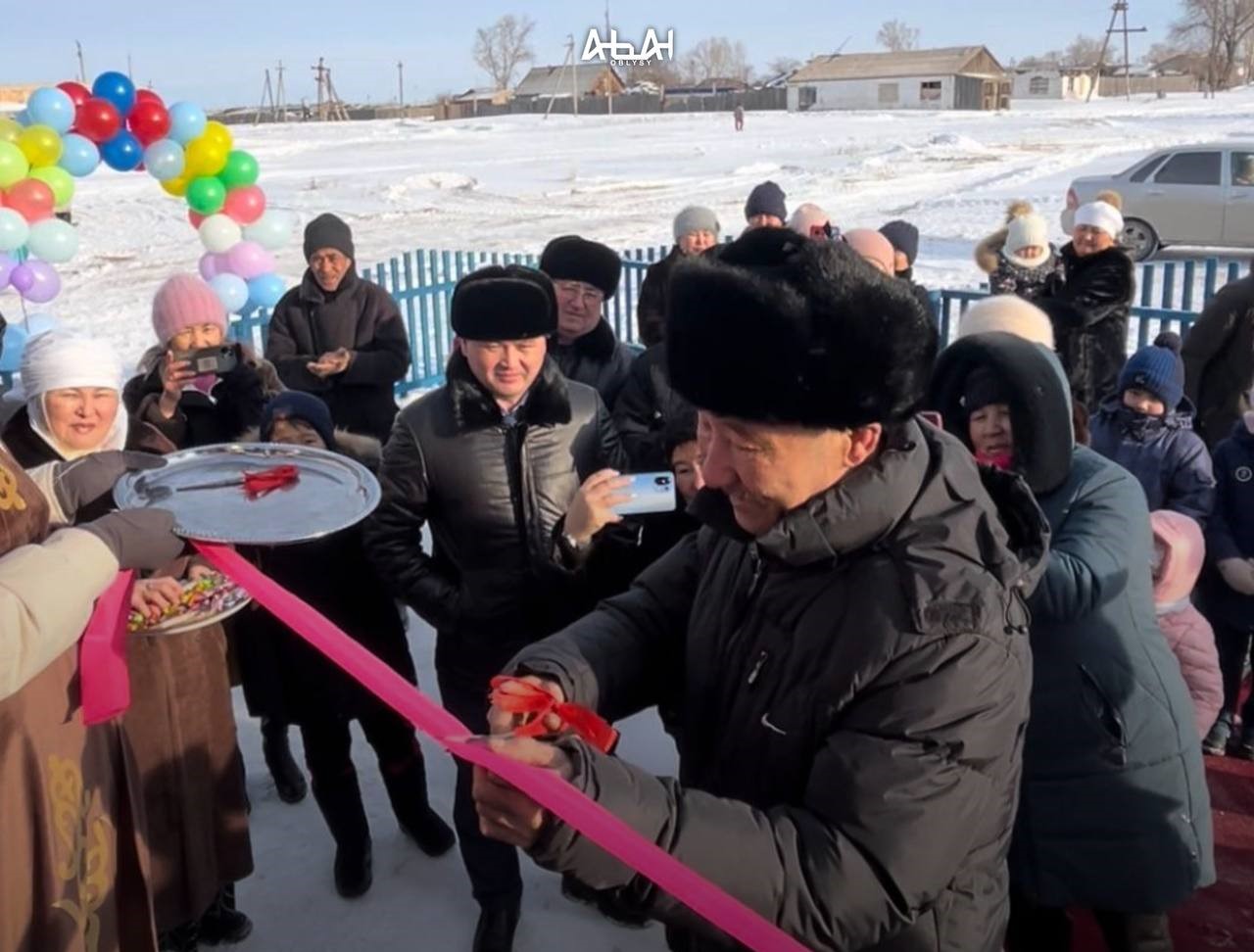 Новый дом культуры открыли в Бескарагайском районе